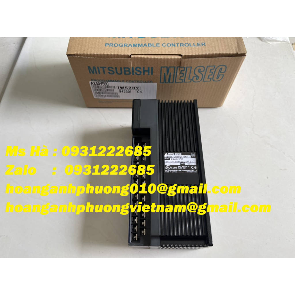 Mitsubishi | dòng melsec A series AX40Y50C | bh 12 tháng 