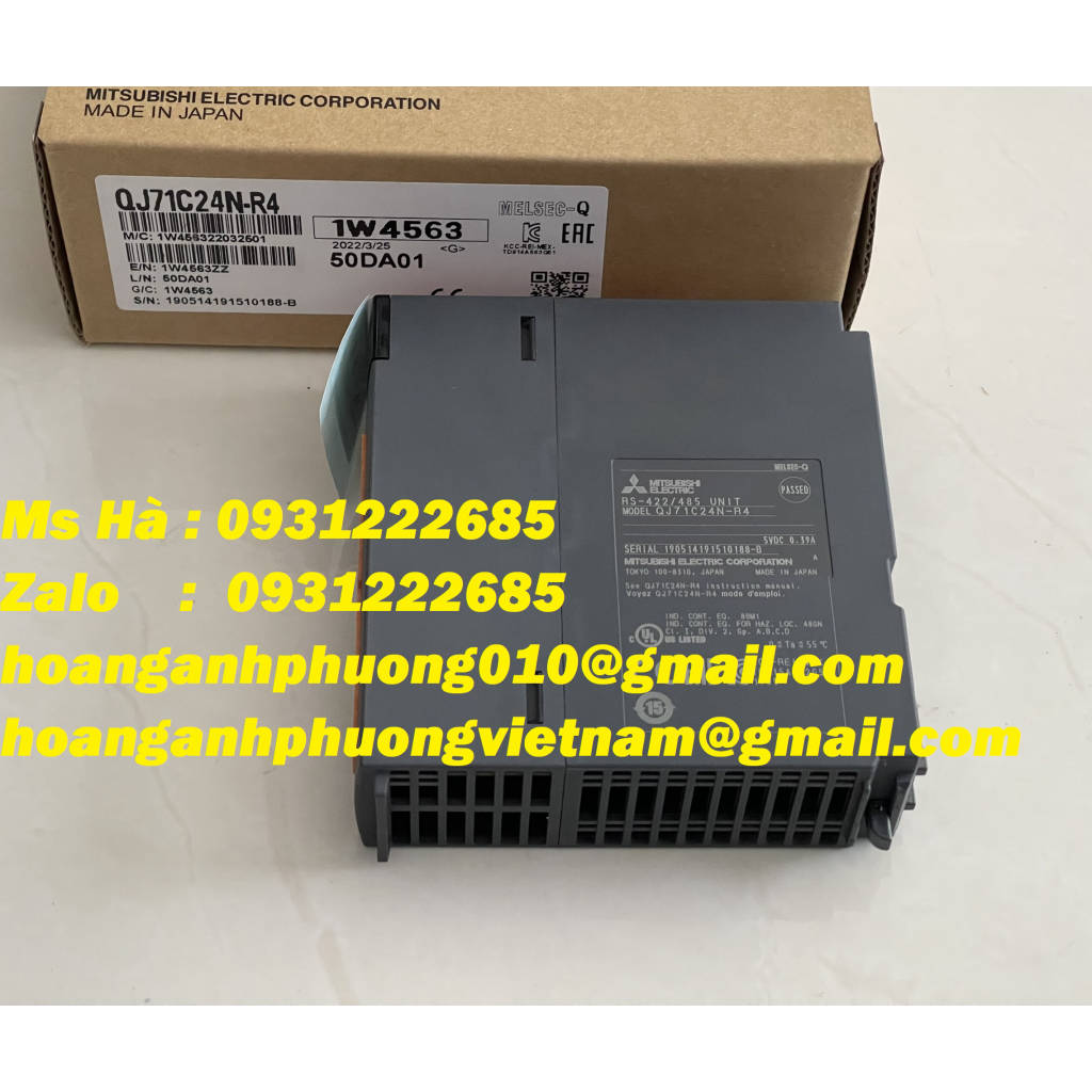 PLC mitsubishi QJ71C24N-R4 mô đun - BH 12 tháng 