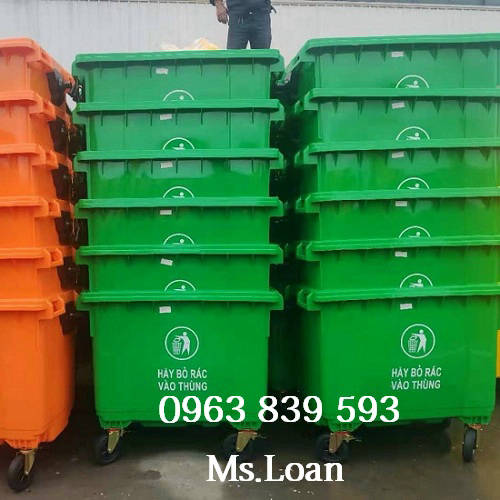 Xe đẩy rác bệnh viện 660L - thùng rác tập kết rác thải khối lượng lớn / 0963 839 593 Ms.Loan | WebRaoVat - webraovat.net.vn