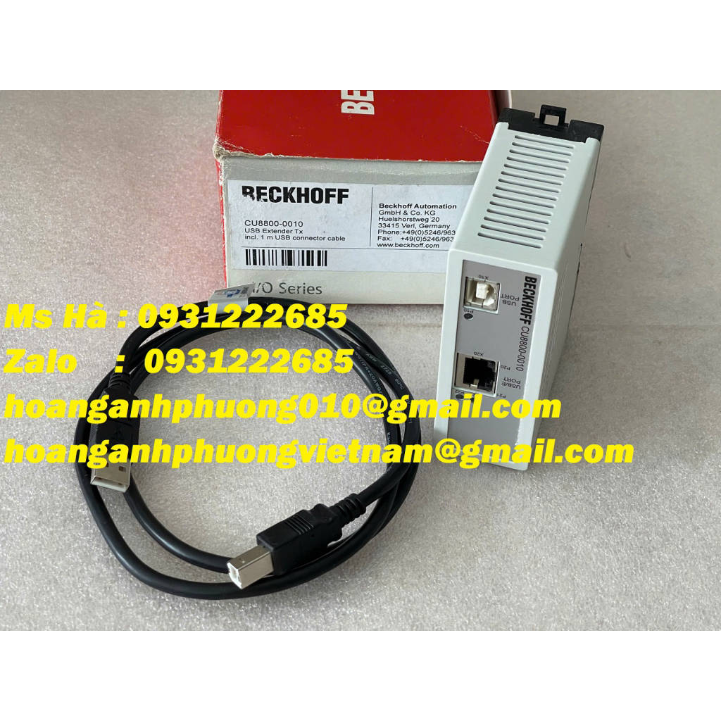Bộ điều khiển EtherCAT với cổng USB Beckhoff CU8800-0010  | WebRaoVat - webraovat.net.vn