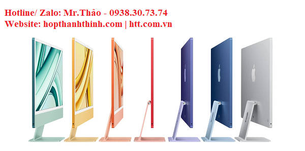 iMac M3 24” Retina – Màn hình lớn, thiết kế mỏng, hiệu năng vượt trội